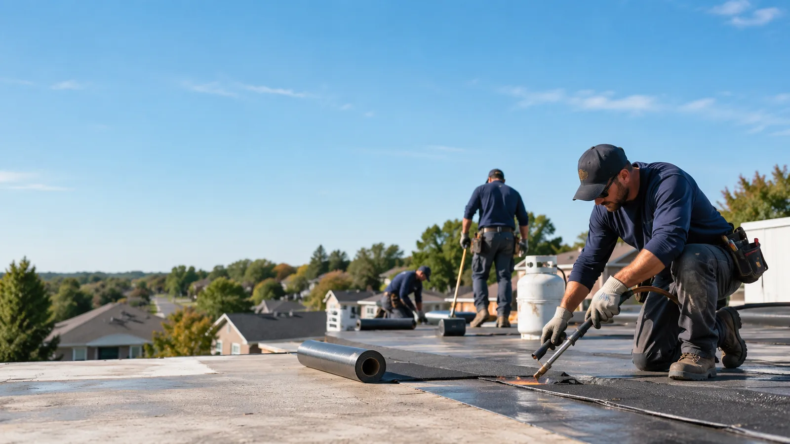 Flat Roof Leak Repair providers in Eidson, TN